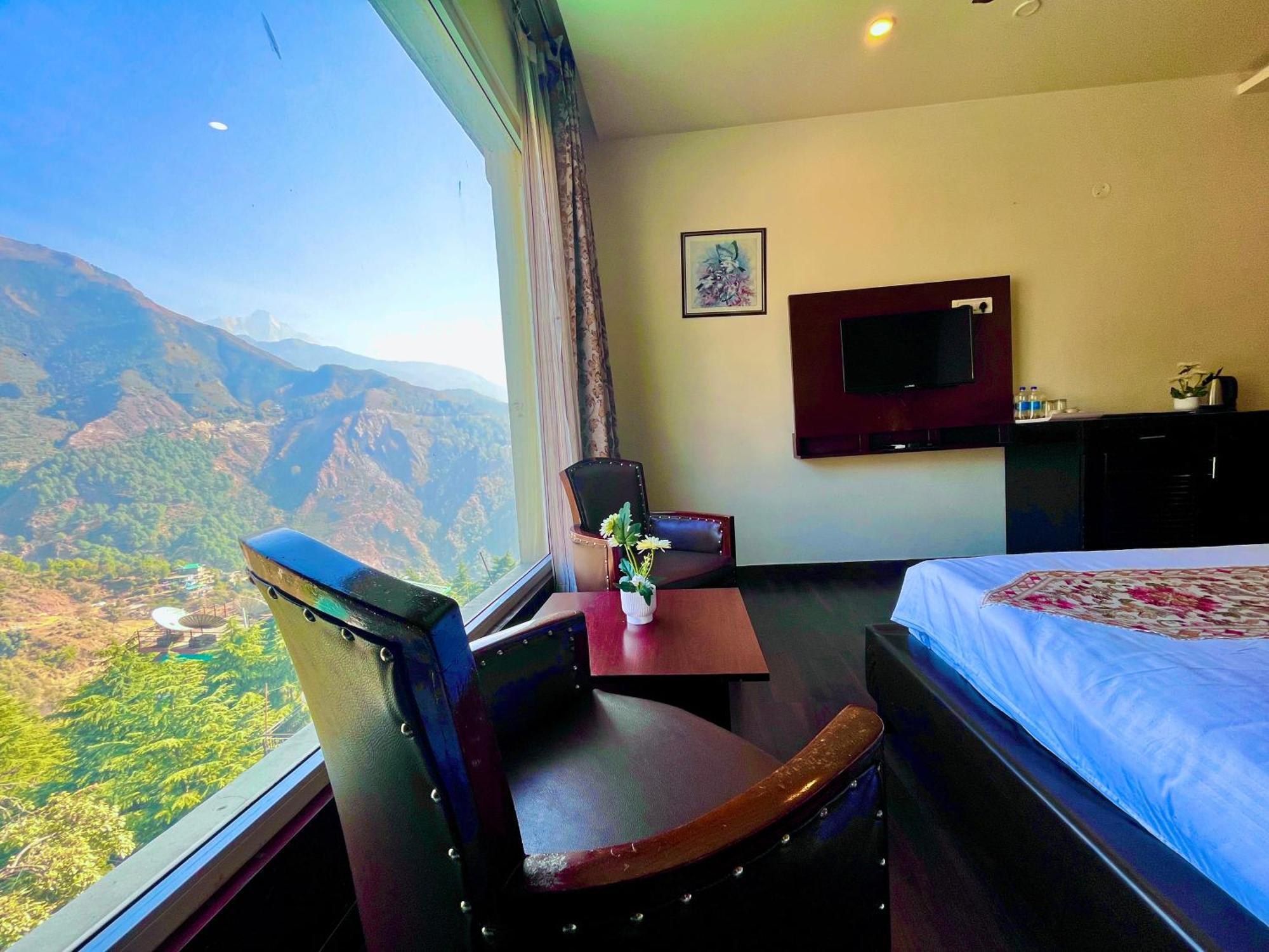 Hotel The Vaikunth Mcleodganj #centrally Heated & Air Cooled #scenic Mountain View #big Parking #on Mall Road #top Rated #most Awarded #premium #bar #terrace #lift #property Of The Year McLeod Ganj