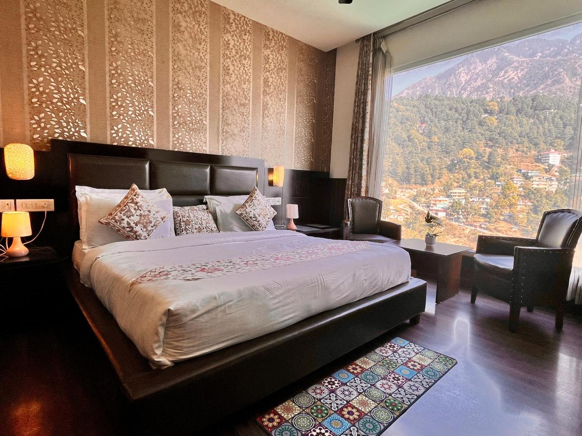 Hotel The Vaikunth Mcleodganj #centrally Heated & Air Cooled #scenic Mountain View #big Parking #on Mall Road #top Rated #most Awarded #premium #bar #terrace #lift #property Of The Year
