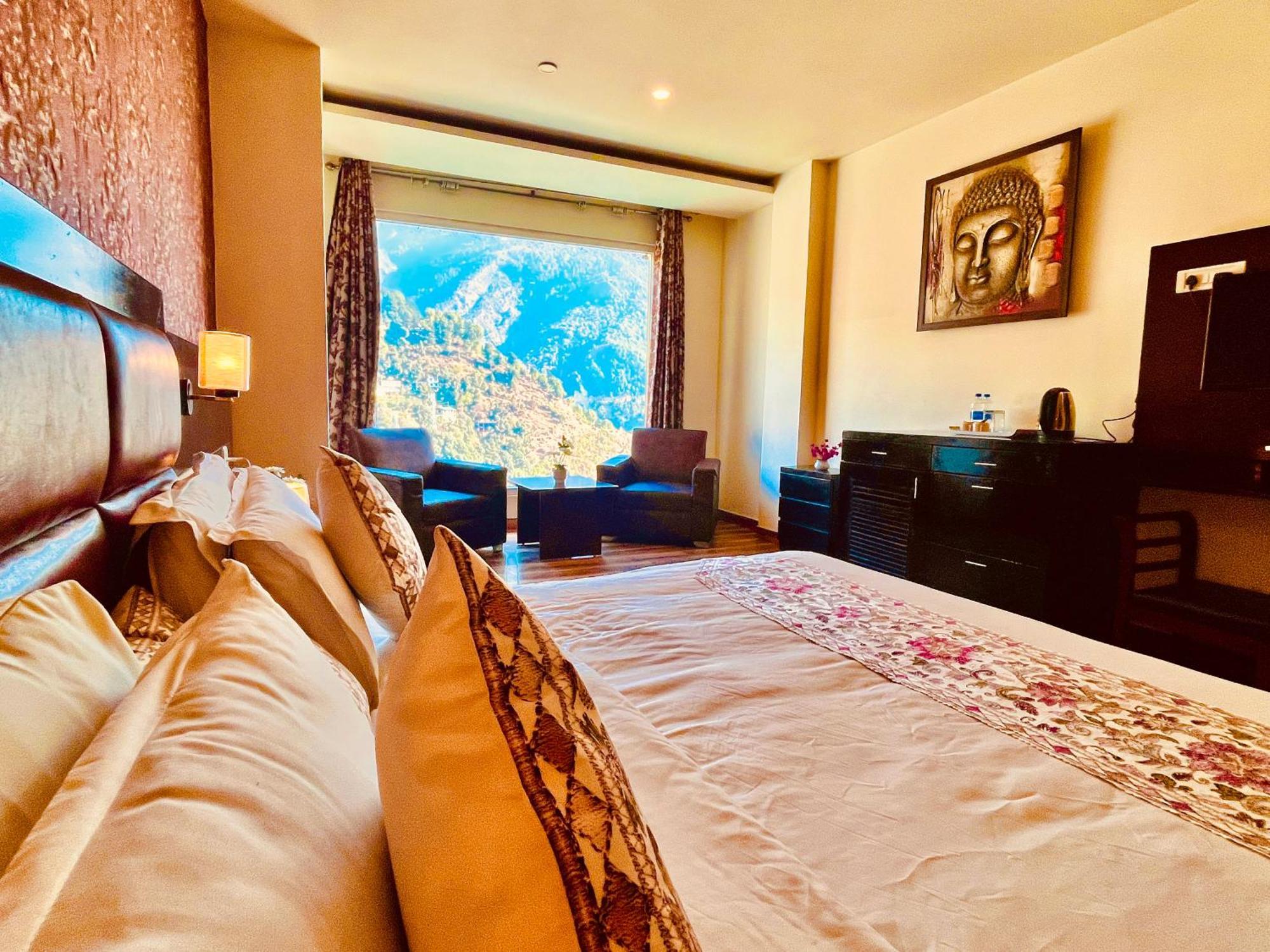 Hotel The Vaikunth Mcleodganj #centrally Heated & Air Cooled #scenic Mountain View #big Parking #on Mall Road #top Rated #most Awarded #premium #bar #terrace #lift #property Of The Year 4*